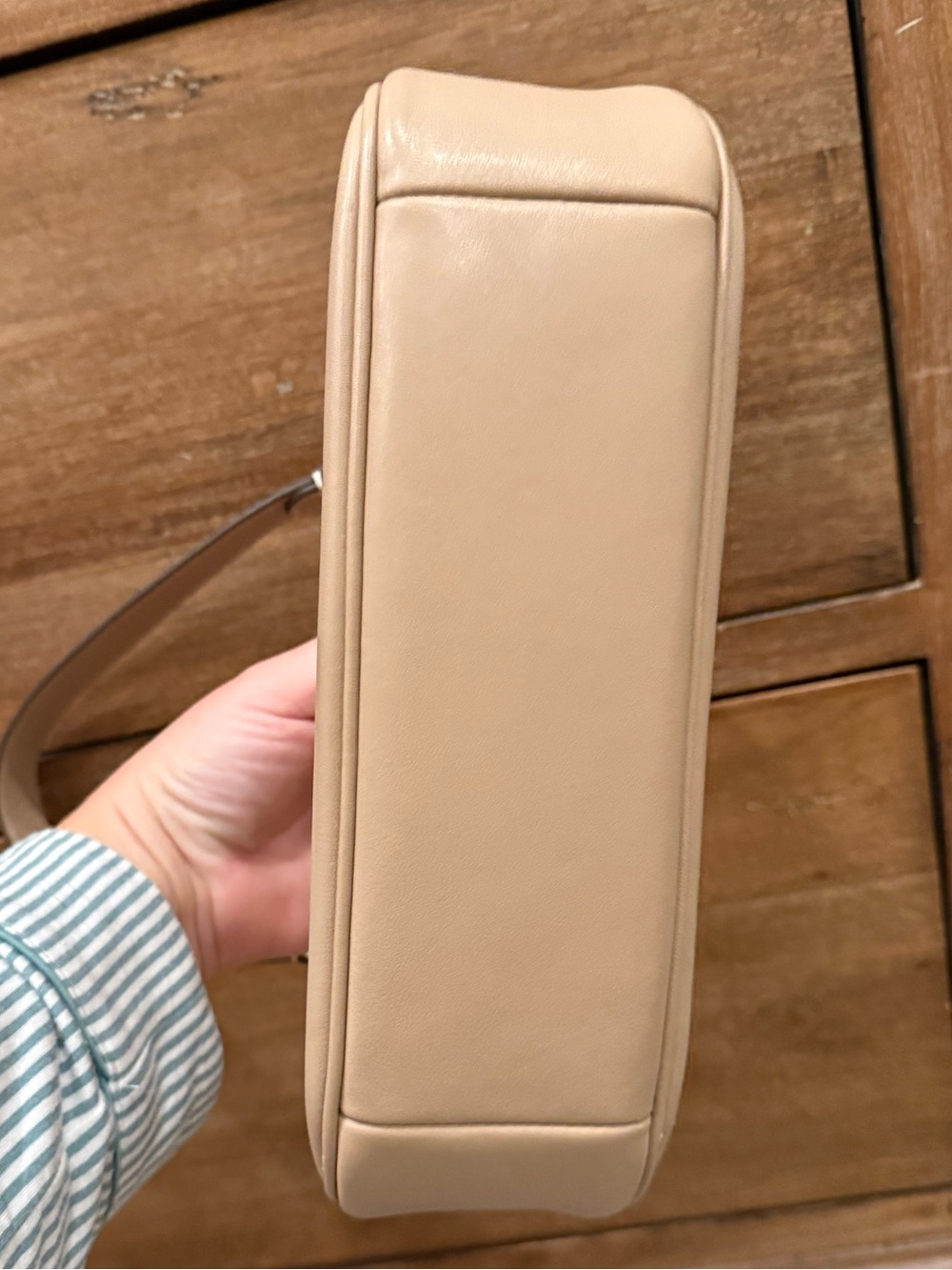 Coach Teri Leather Shoulder Bag - Picture 4 of 5